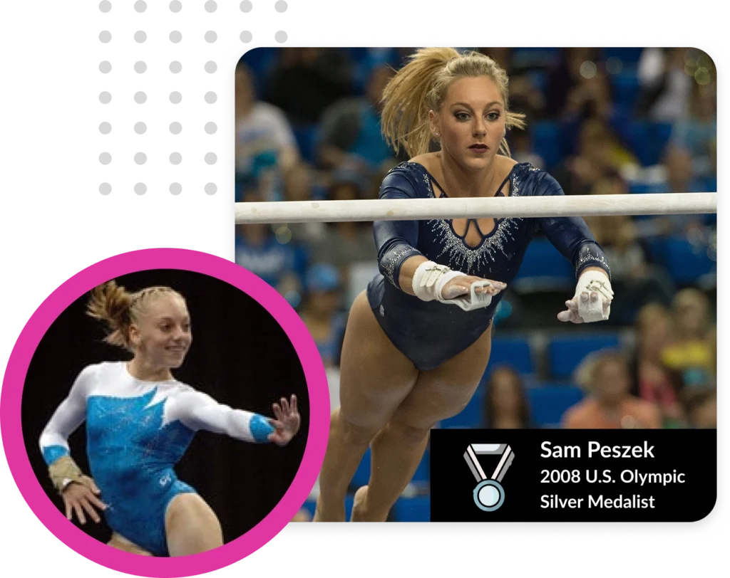 Sam Peszek, 2008 U.S. Olympic Silver Medalist