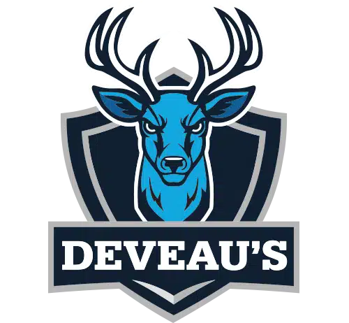 DeVeau's Girls Gymnastics Team logo