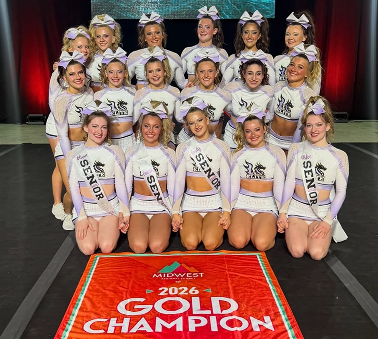 DeVeaus Cheer Team 2026 Champions