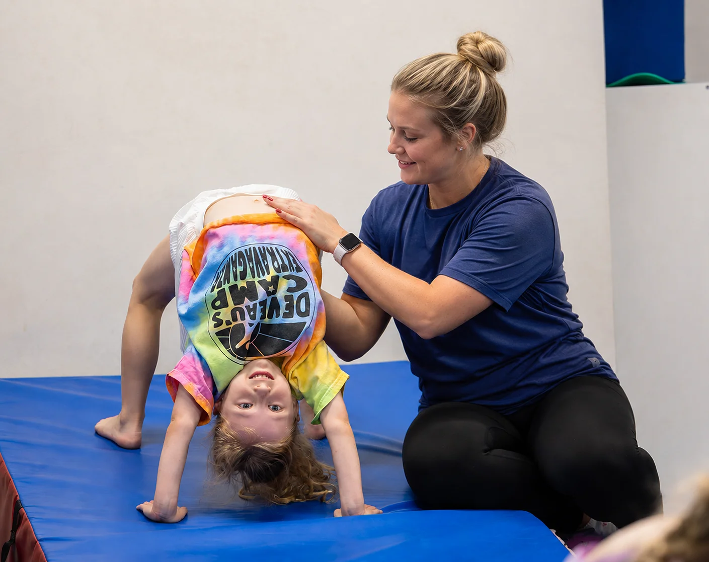 Tumbling class at DeVeaus