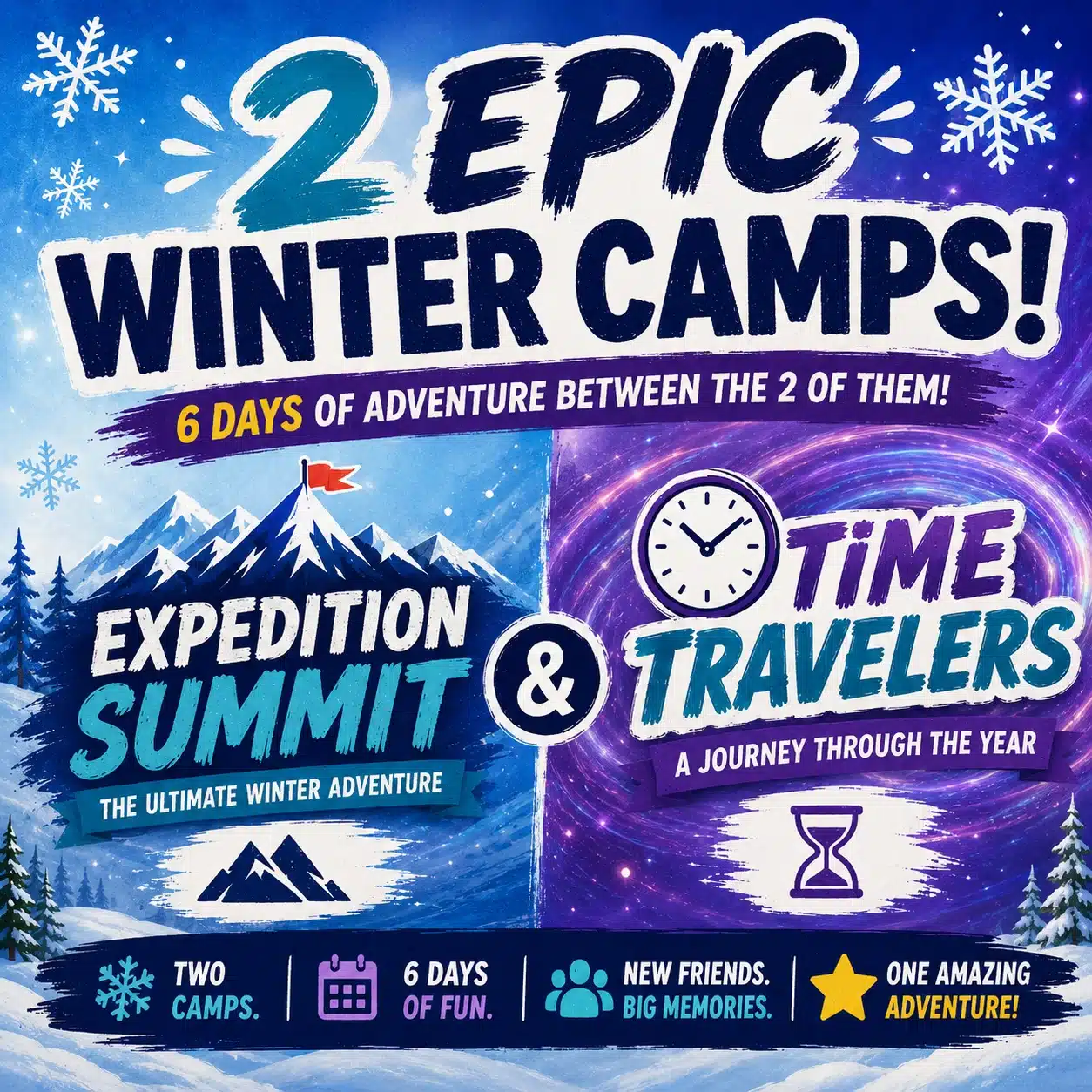 Winter break camps