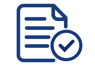 paper with checkmark icon